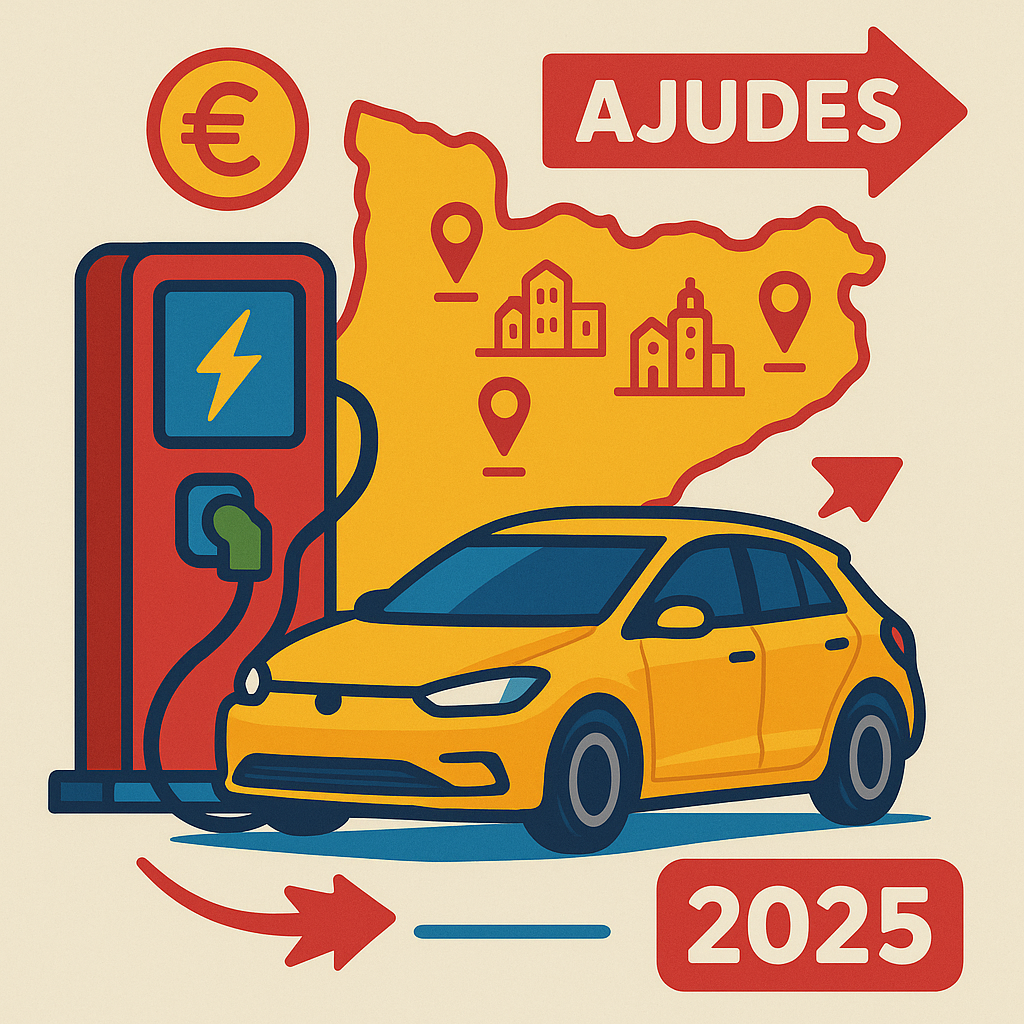 Subvenciones para cargadores de coche eléctrico en Cataluña 2025
