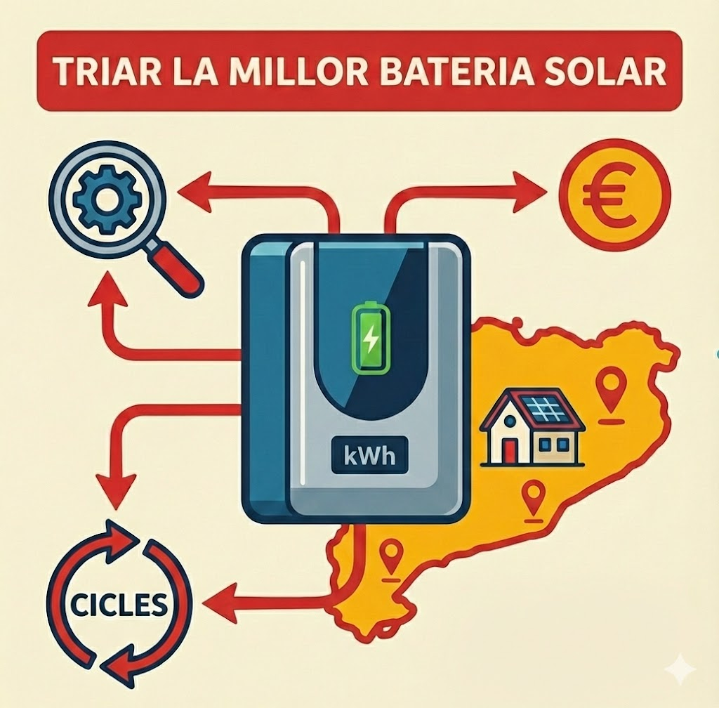 Com triar la millor bateria solar